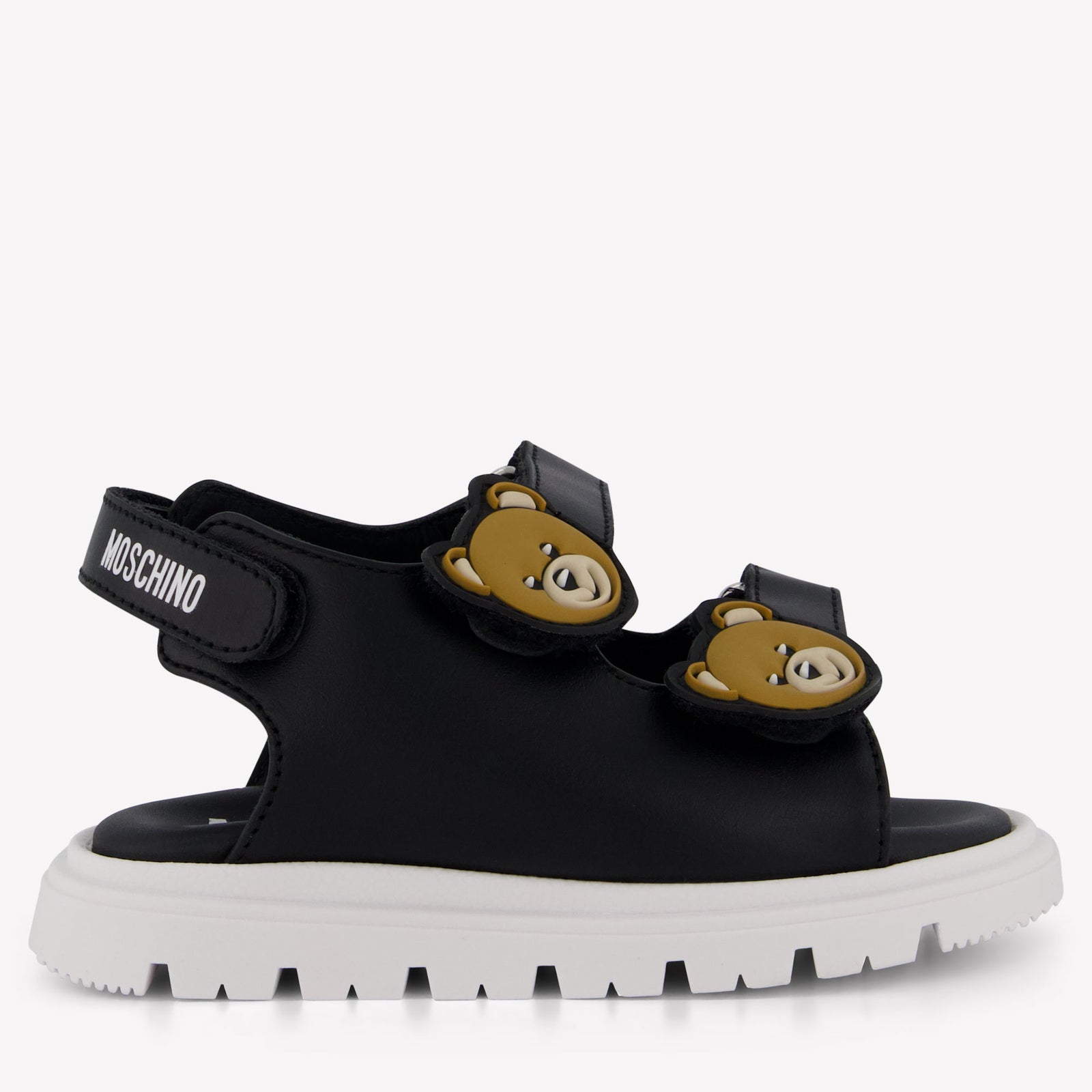 Moschino Unisex Sandalen In Zwart