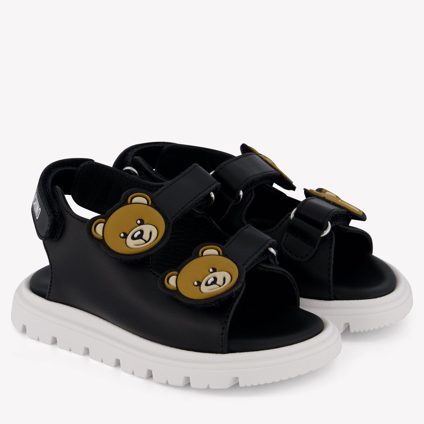 Moschino Unisex Sandalen In Zwart