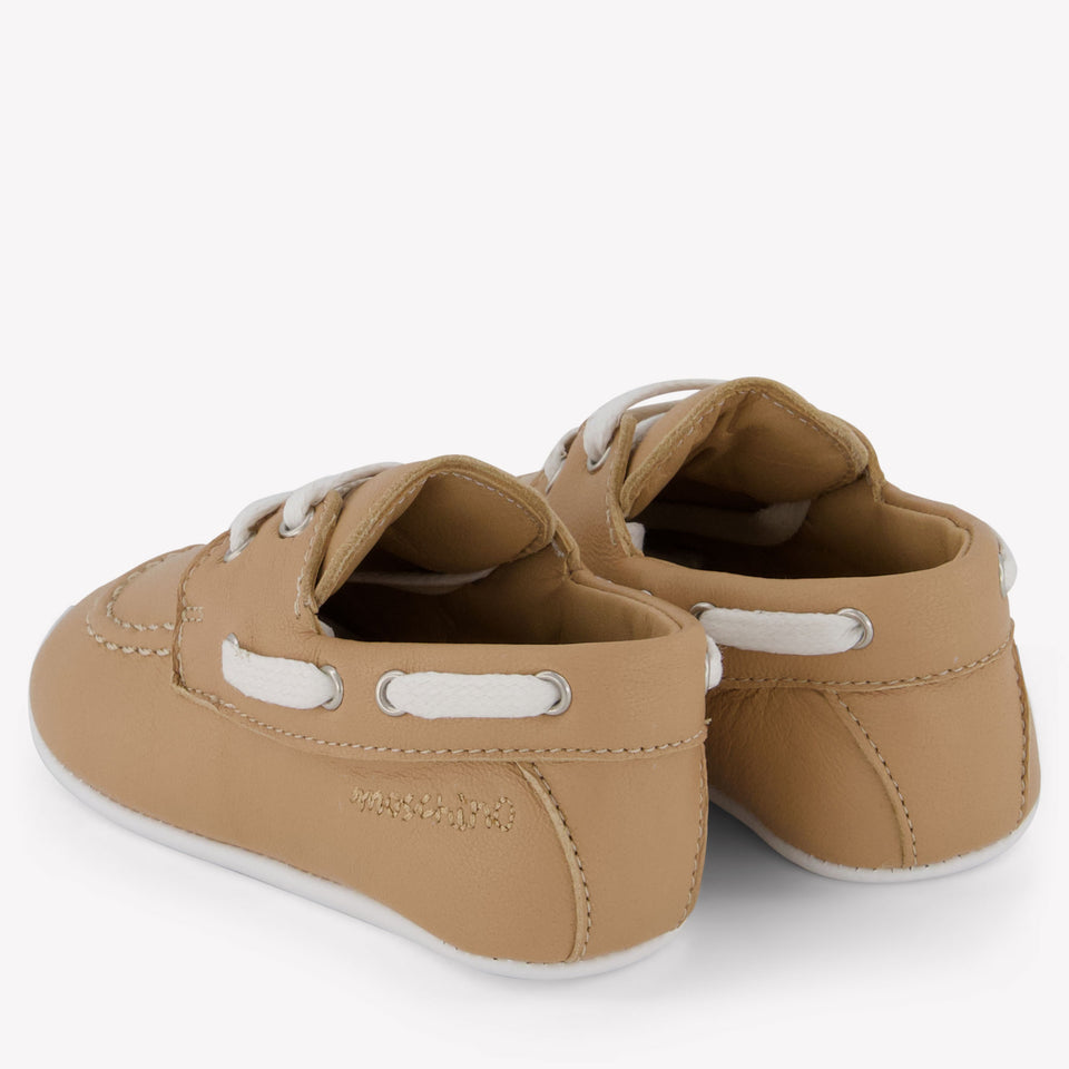 Moschino Baby Boys Shoes In Beige