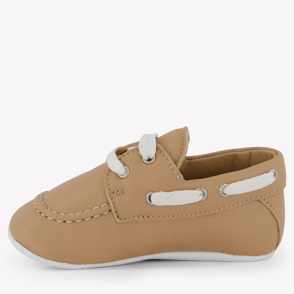 Moschino Baby Boys Shoes In Beige