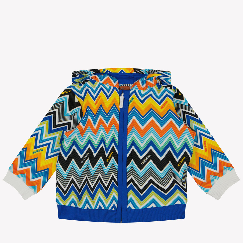 Missoni Baby Boys cardigan Cobalt Blue