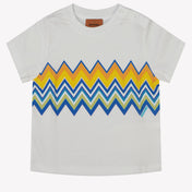 Missoni Baby Jongens T-Shirt In Wit