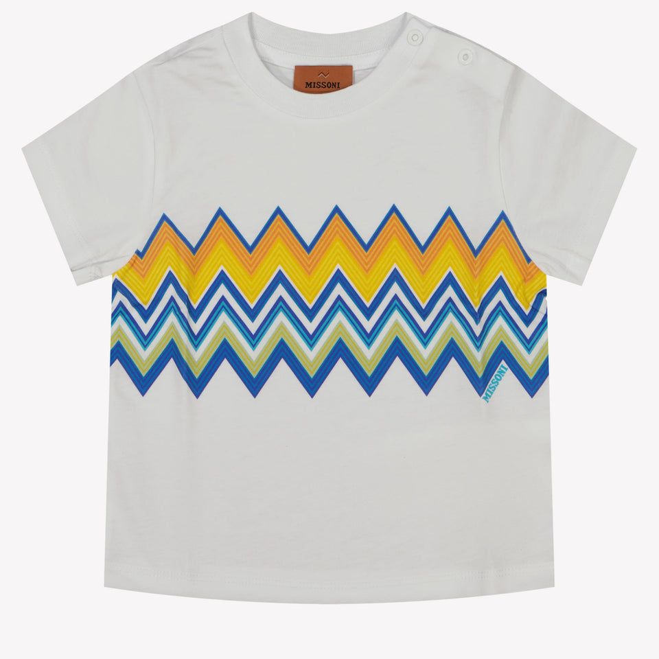 Missoni Baby Boys T-Shirt in White