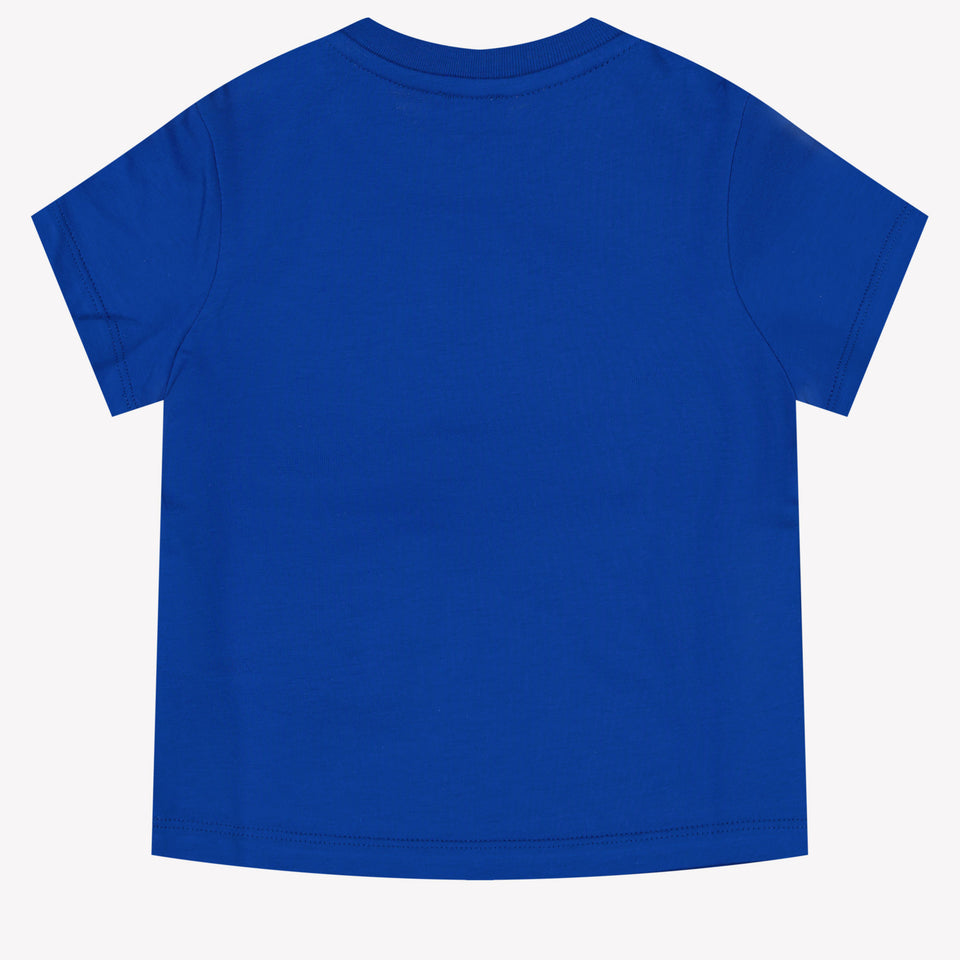 Missoni Baby Jongens T-Shirt In Cobalt Blauw