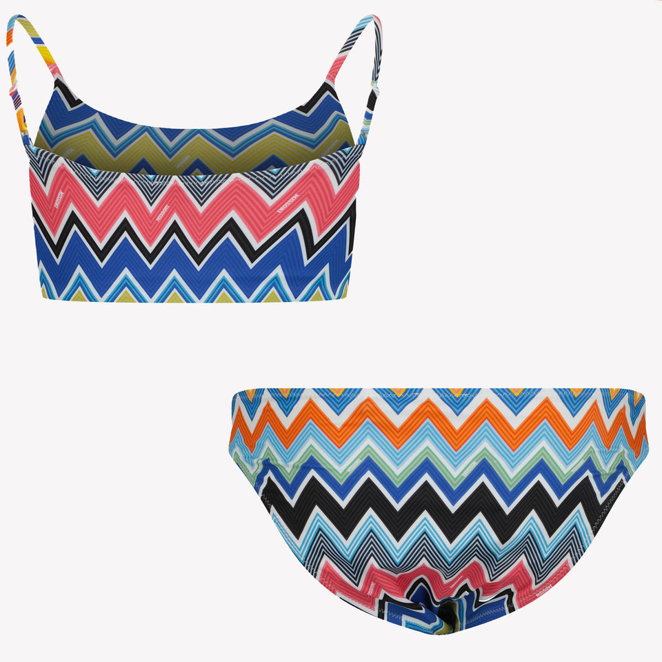 Missoni Kids Girls Swimwear In Fuchsia