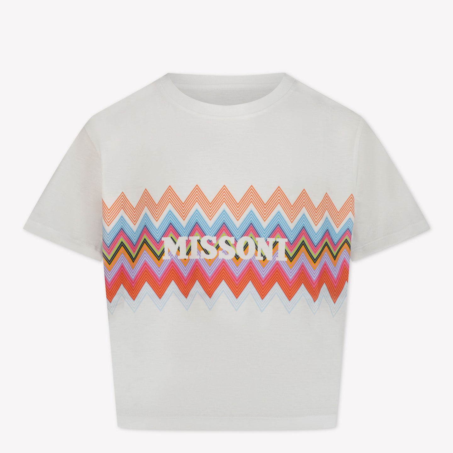 Missoni Kinder Meisjes T-Shirt In Wit