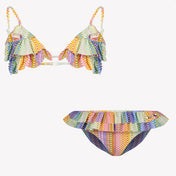 Missoni Kids Girls Swimwear In Lilac