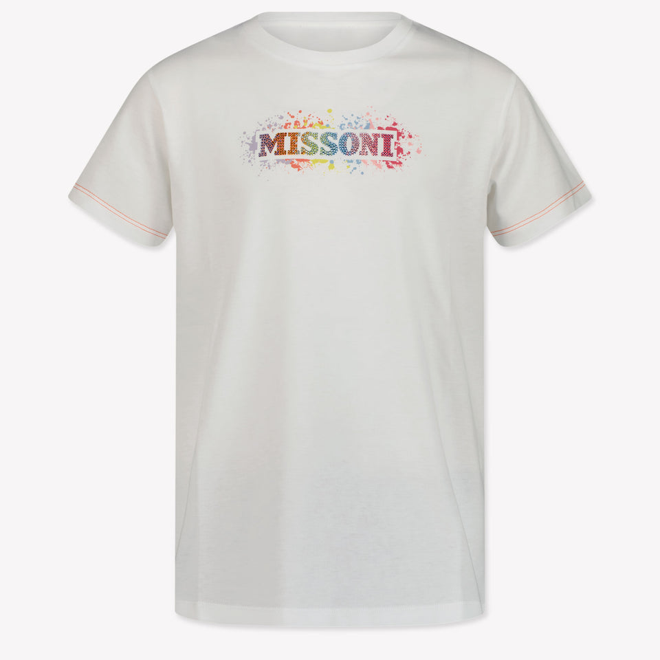 Missoni Kids Girls in T-Shirt White