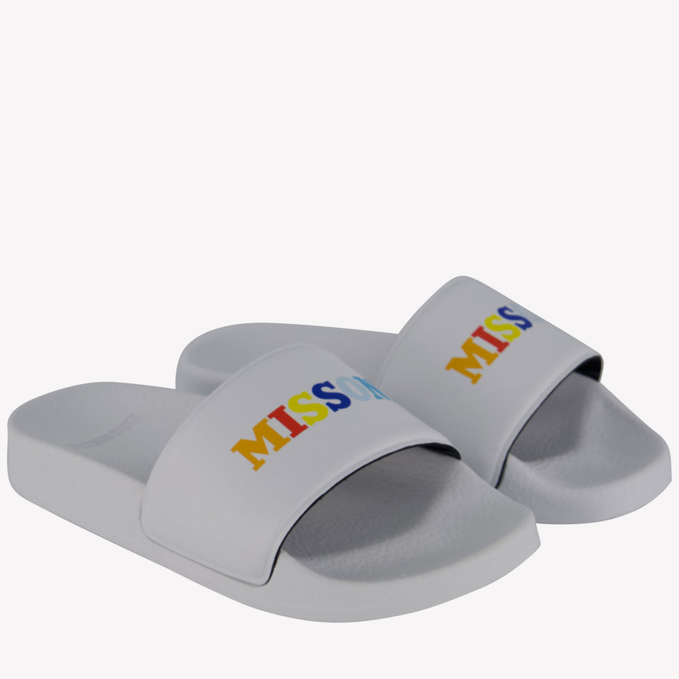 Missoni Unisex Flipflops In White