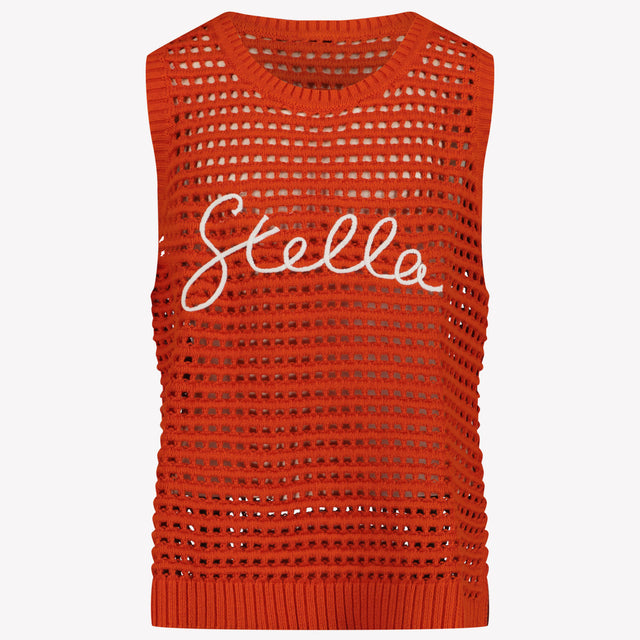 Stella McCartney Kids Girls in T-Shirt Red