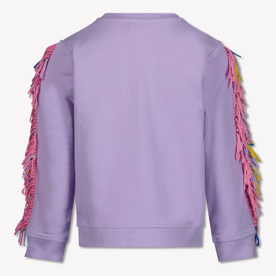 Stella McCartney Kids Girls Sweater Lilac