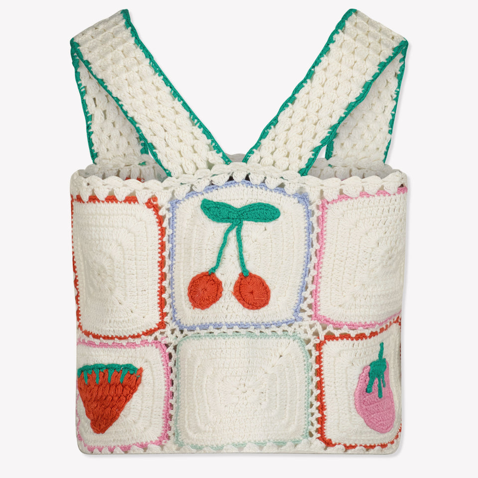 Stella McCartney Kinder Meisjes T-Shirt In Off White