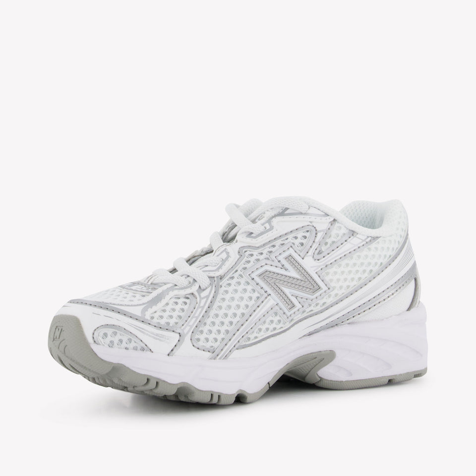 New Balance 740 Meisjes Sneakers In Zilver