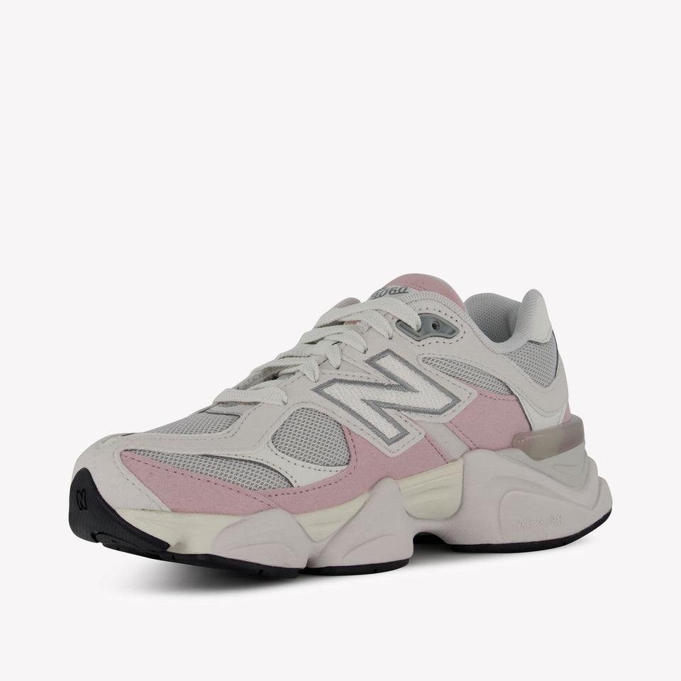 New Balance 9060 Unisex Sneakers In Licht Roze