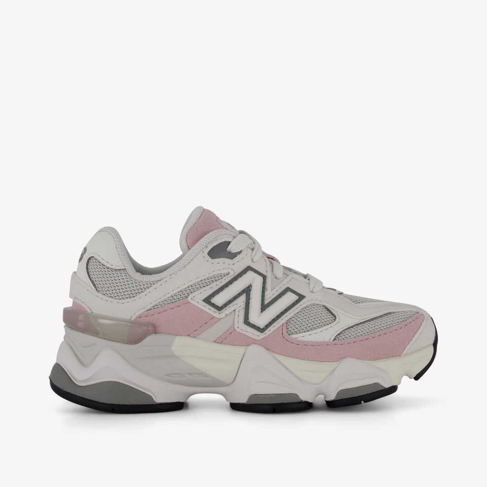 New Balance 9060 Meisjes Sneakers In Licht Roze