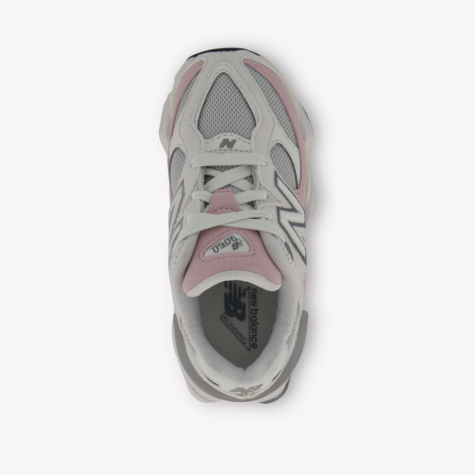 New Balance 9060 Girls sneakers in Light Pink