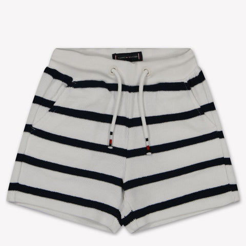 Tommy Hilfiger Baby Jongens Shorts In Wit