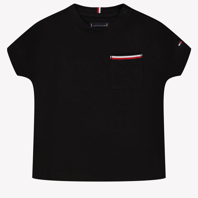 Tommy Hilfiger Baby Boys T-Shirt in Black