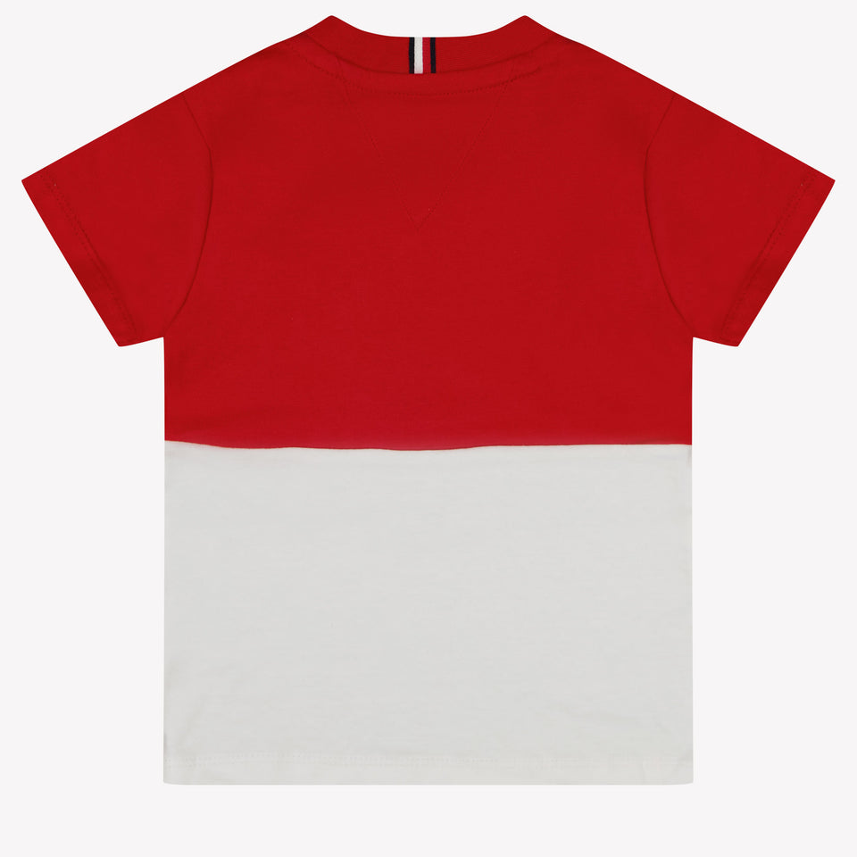 Tommy Hilfiger Baby Jongens T-Shirt In Rood