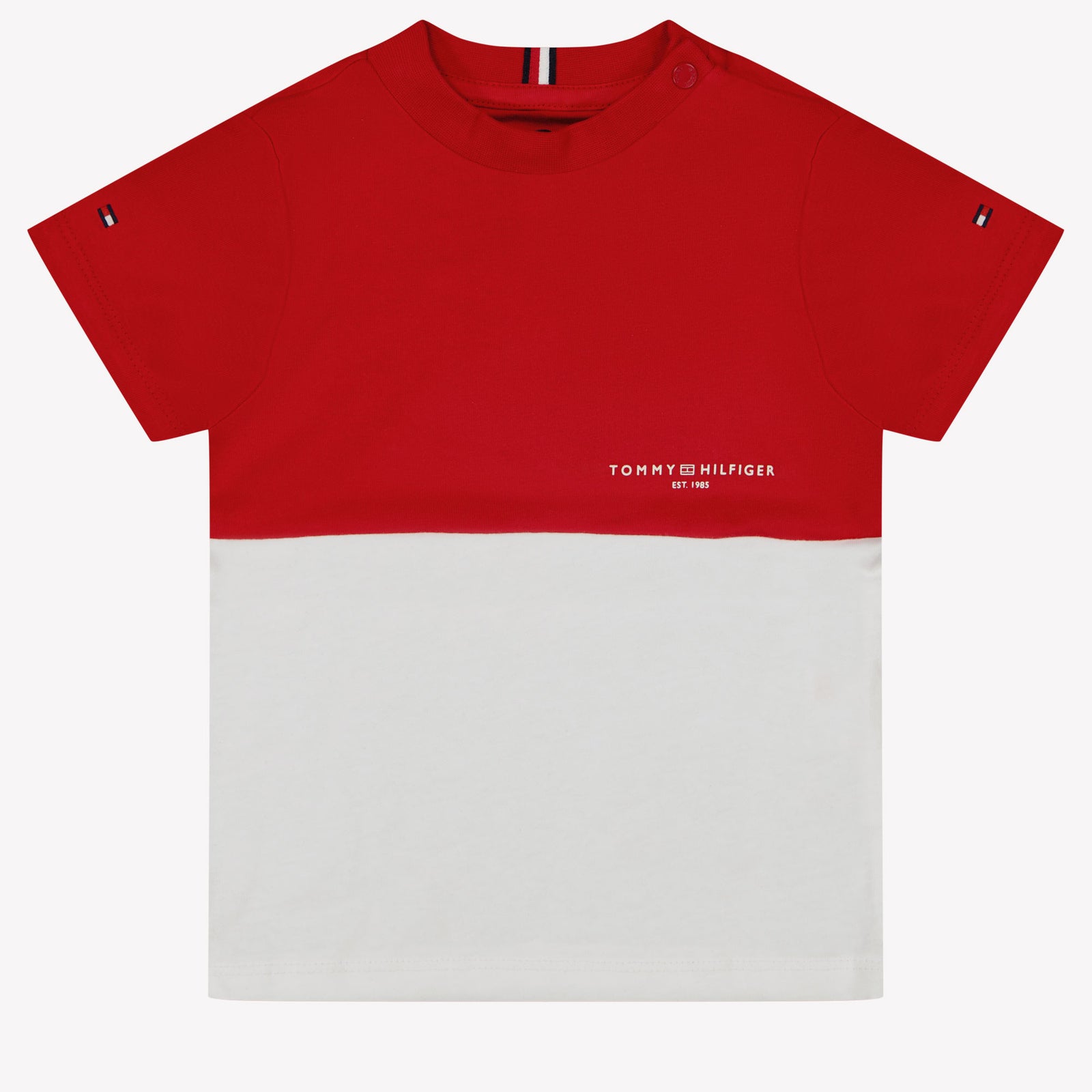 Tommy Hilfiger Baby Jongens T-Shirt In Rood