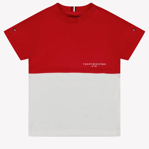 Tommy Hilfiger Baby Boys T-Shirt in Red