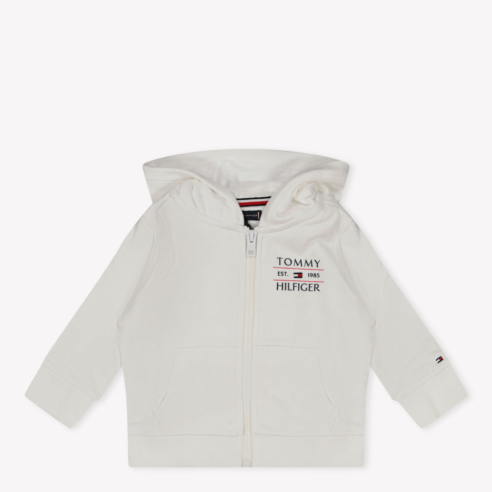 Tommy Hilfiger Baby Jongens Vest In Wit