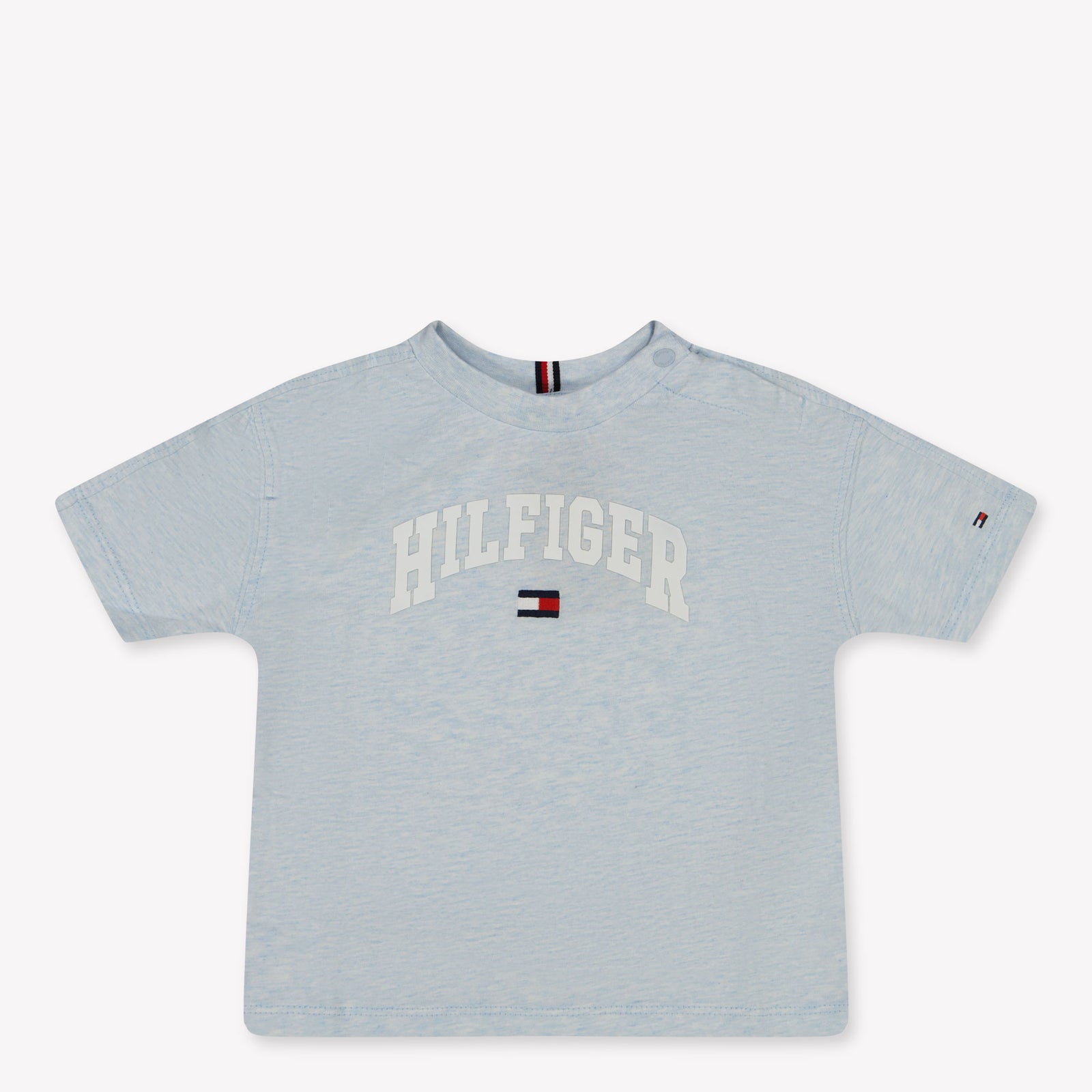 Tommy Hilfiger Baby Jongens T-Shirt In Licht Blauw