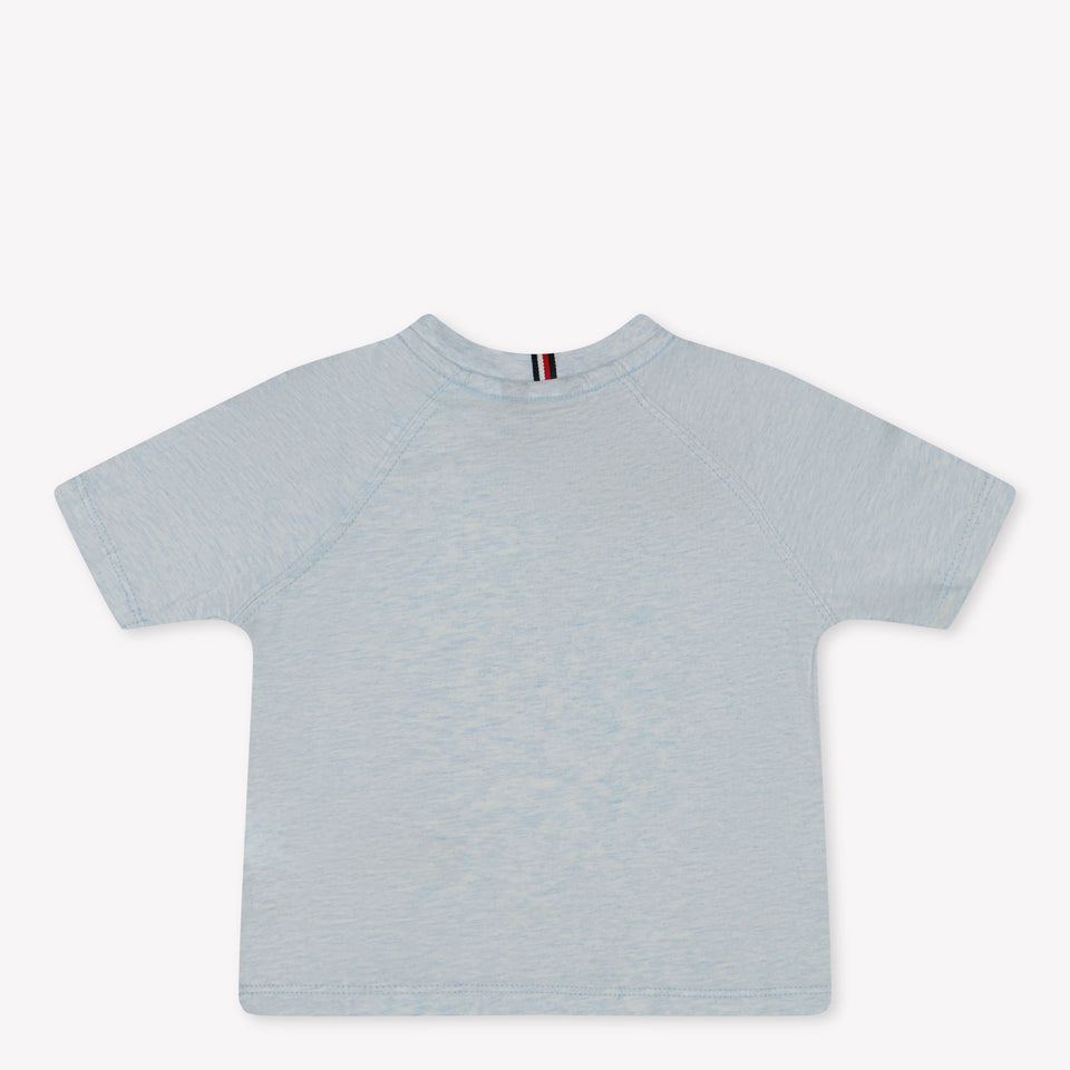 Tommy Hilfiger Baby Boys T-Shirt in Light Blue