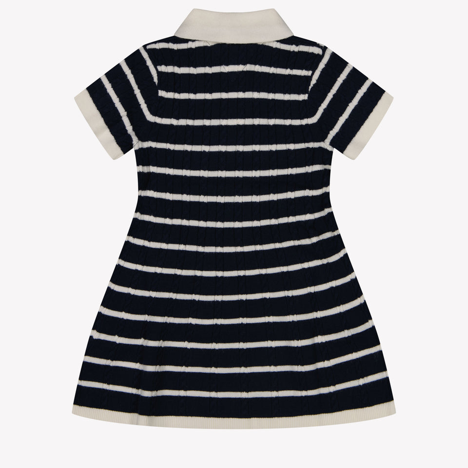 Tommy Hilfiger Baby Girls Dress In Navy