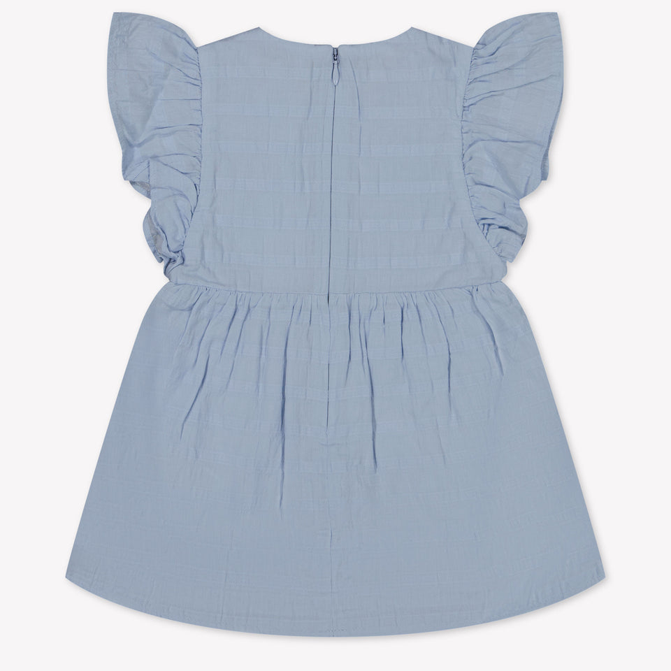 Tommy Hilfiger Baby Girls Dress In Light Blue