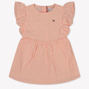 Tommy Hilfiger Baby Girls Dress In Pink