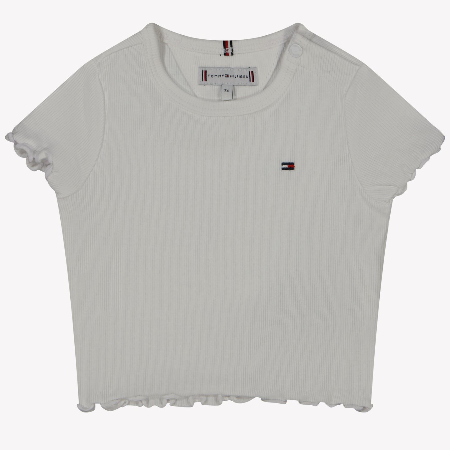 Tommy Hilfiger Baby Meisjes T-Shirt In Wit