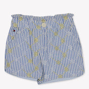 Tommy Hilfiger Baby Girls Shorts In Light Blue