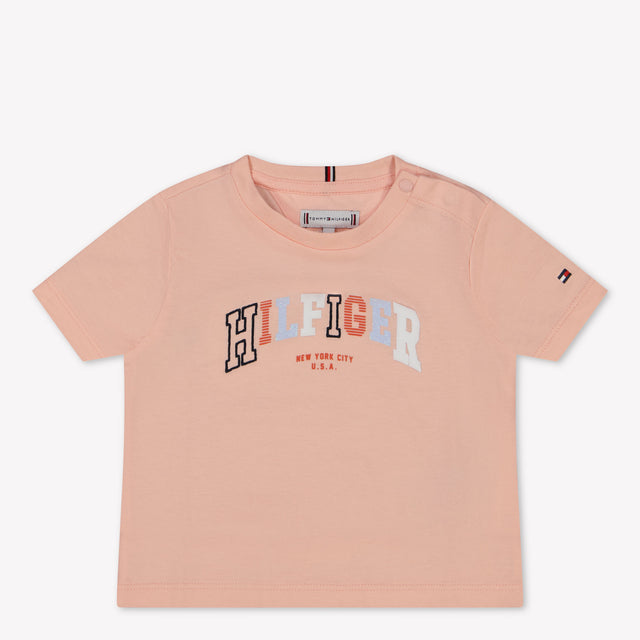 Tommy Hilfiger Baby Meisjes T-Shirt In Roze