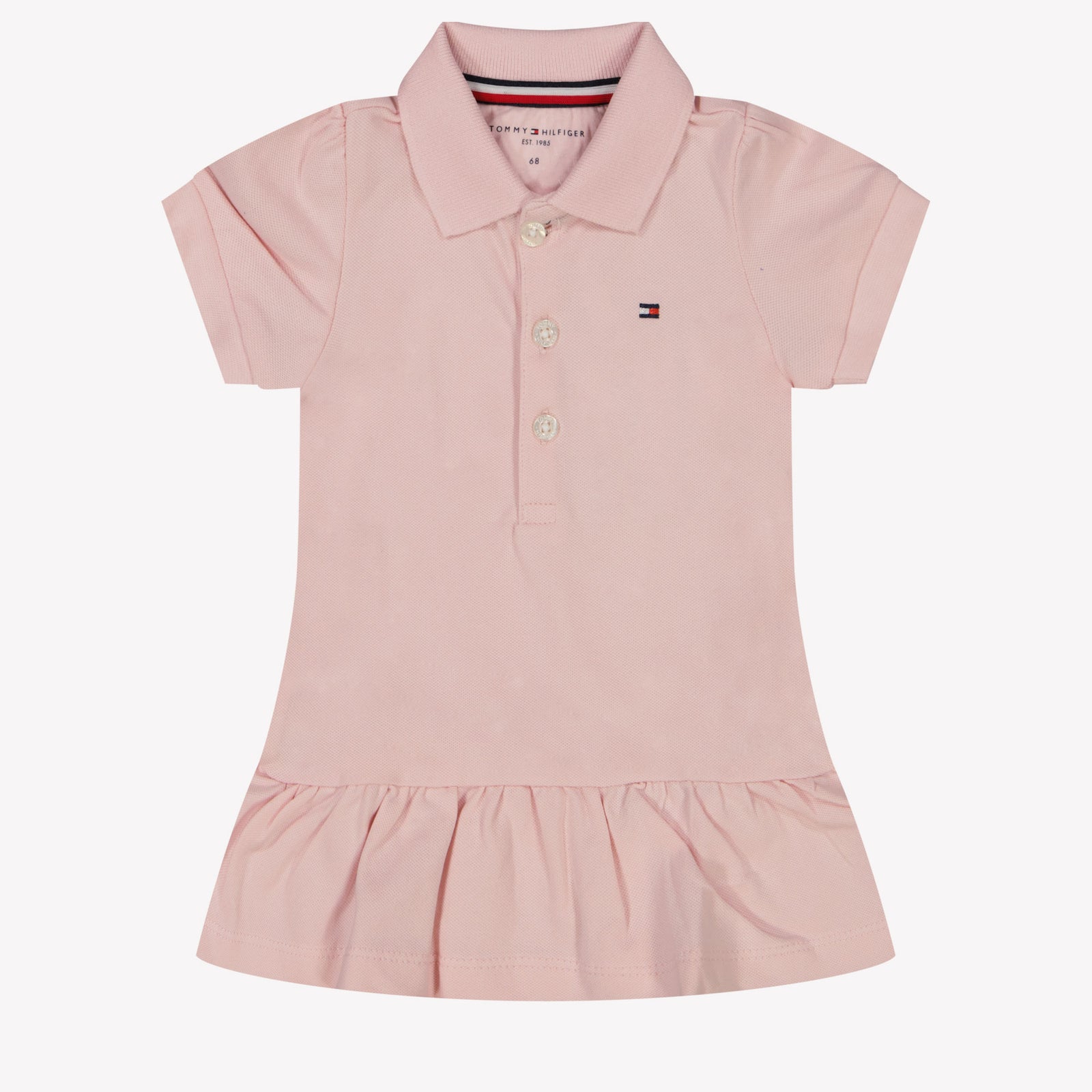 Tommy Hilfiger Baby Meisjes Jurk In Roze