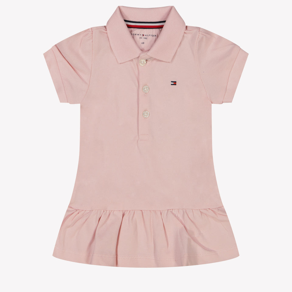 Tommy Hilfiger Baby Girls Dress In Pink