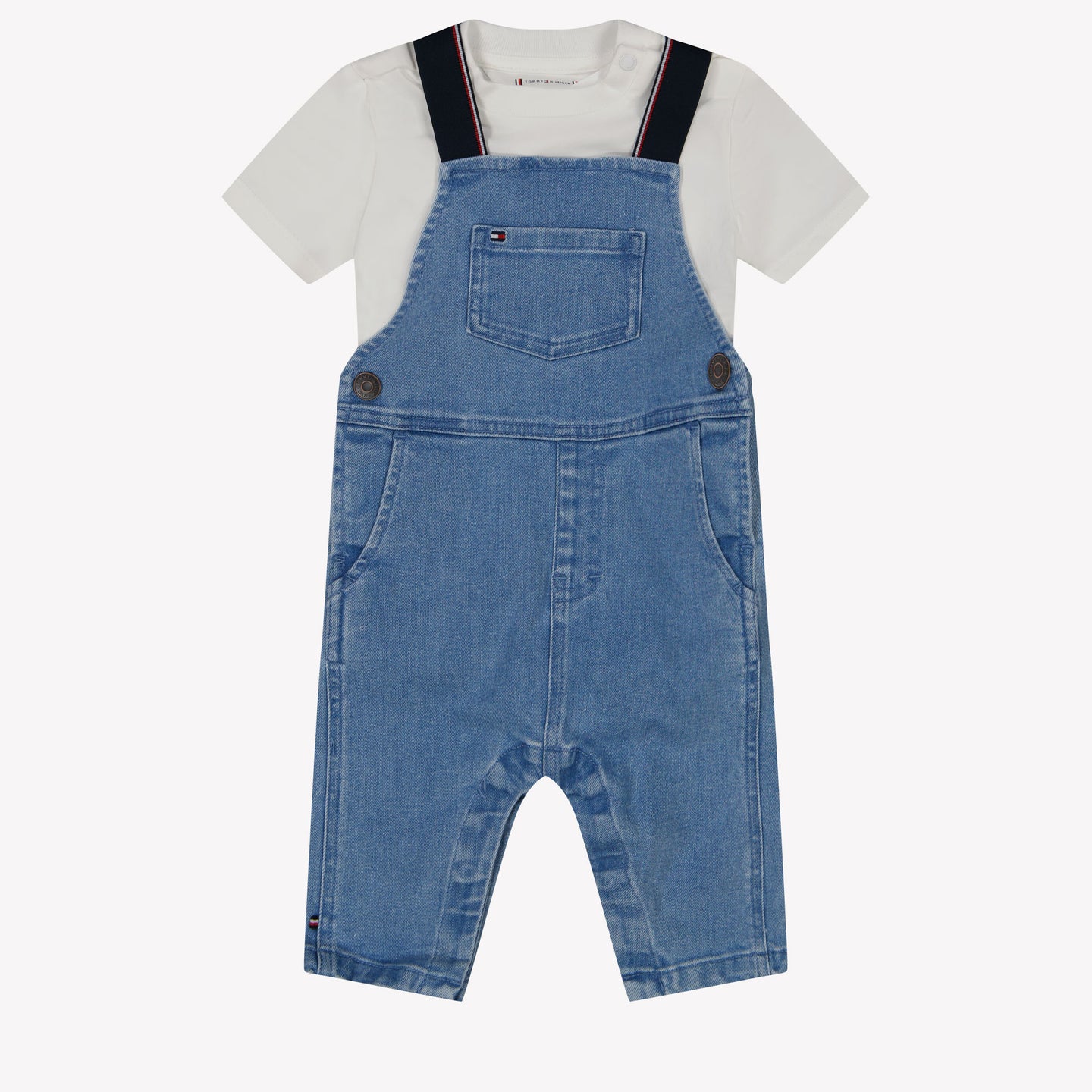 Tommy Hilfiger Baby Jongens Setje In Wit