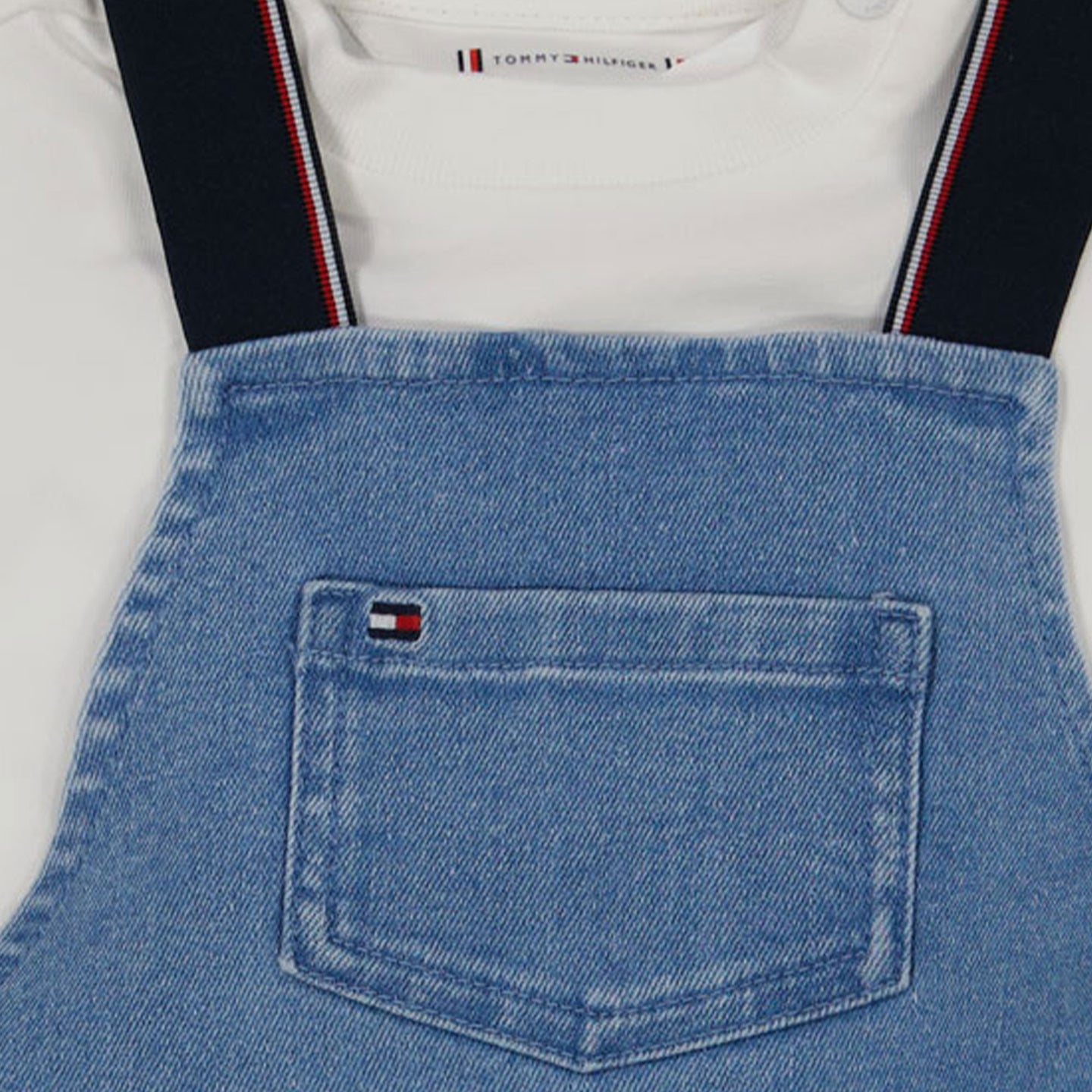 Tommy Hilfiger Baby Jongens Setje In Wit