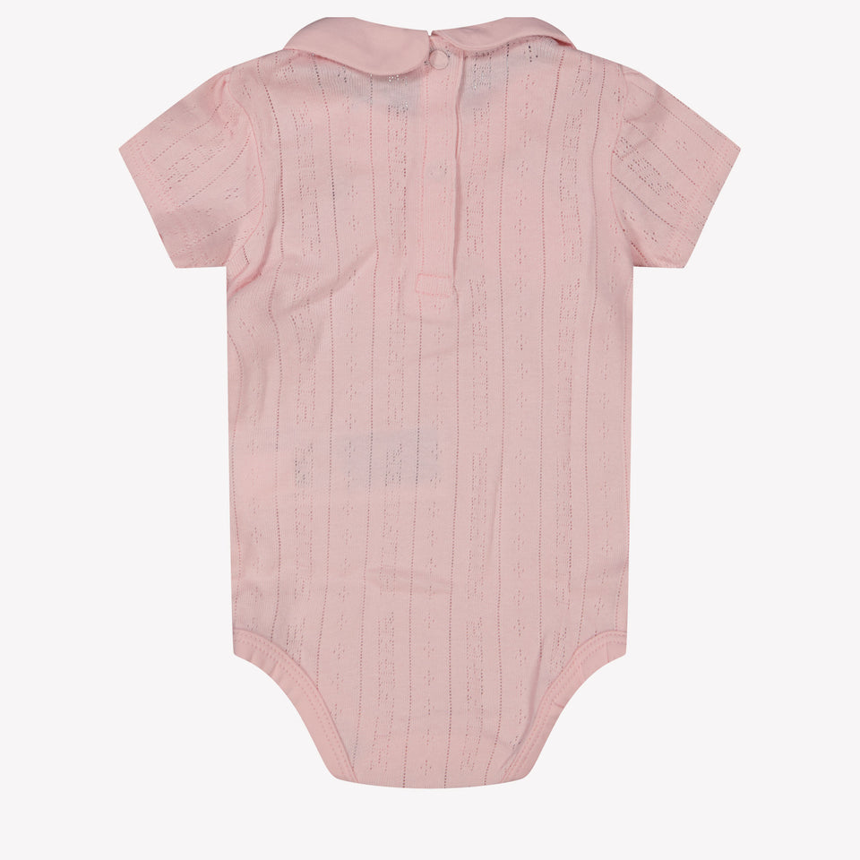 Tommy Hilfiger Baby Girls Bodper In Pink