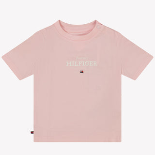 Tommy Hilfiger Baby Unisex T-Shirt in Pink