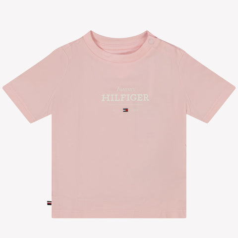 Tommy Hilfiger Baby Unisex T-Shirt in Pink