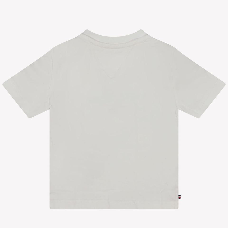 Tommy Hilfiger Baby Unisex T-Shirt In Wit