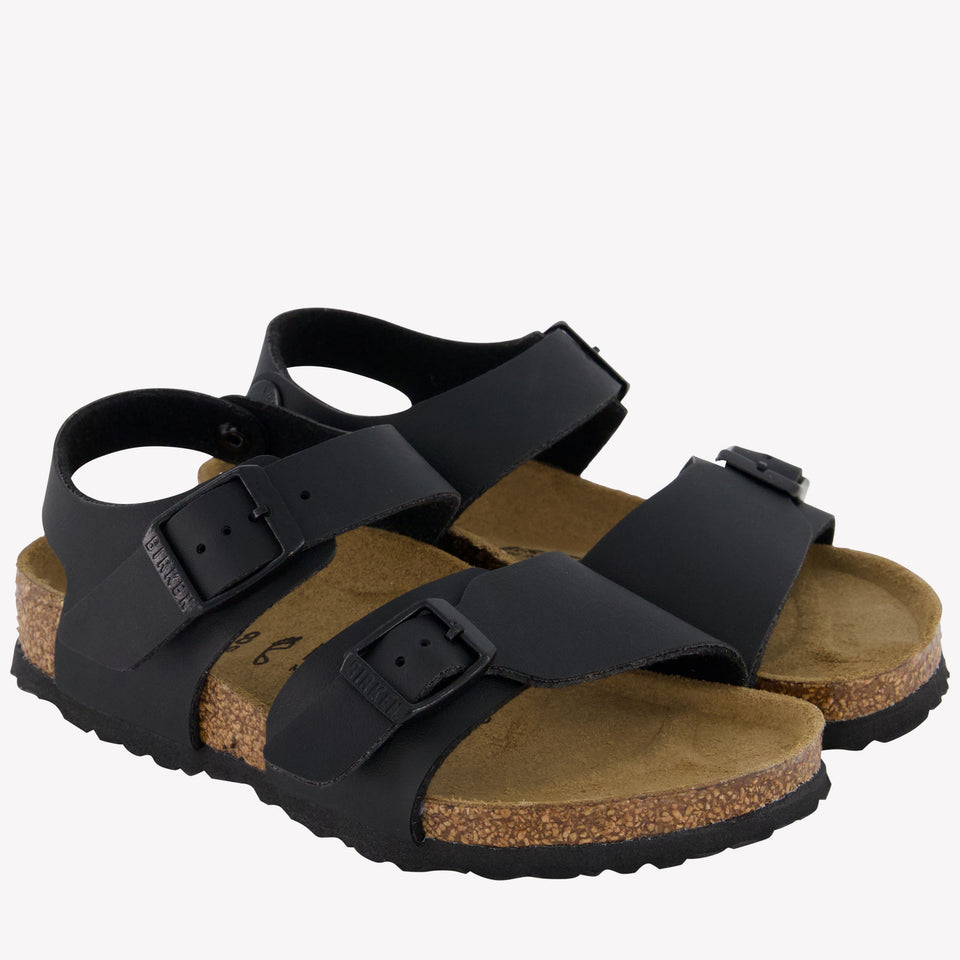 Birkenstock New York Unisex Sandalen In Zwart