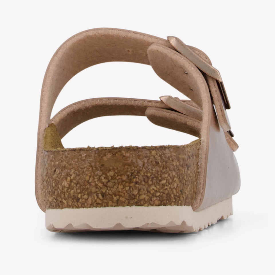 Birkenstock Meisjes Slippers In Brons