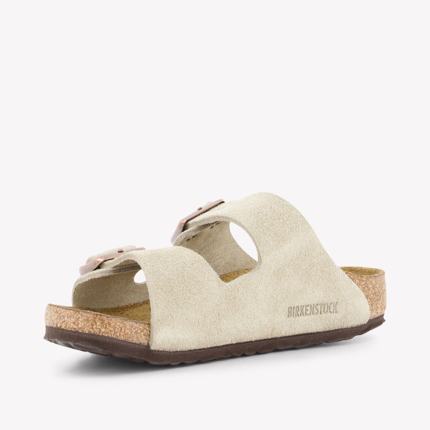 Birkenstock Unisex Slippers In Taupe