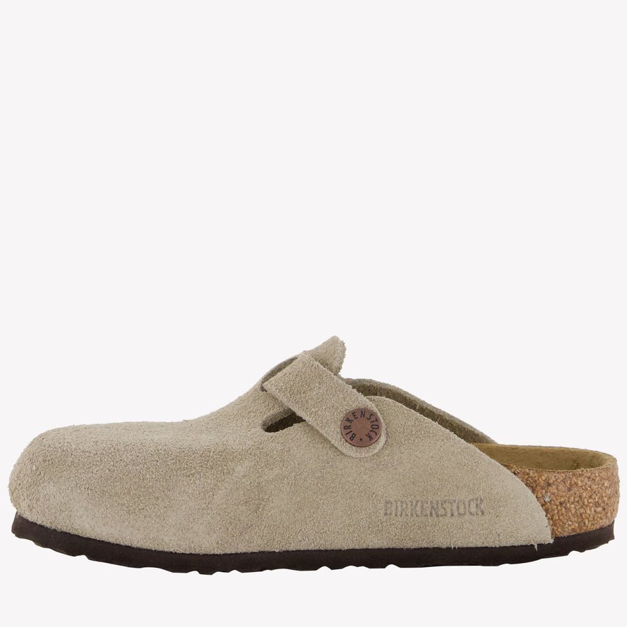 Birkenstock Boston Unisex Flipflops  Taupe