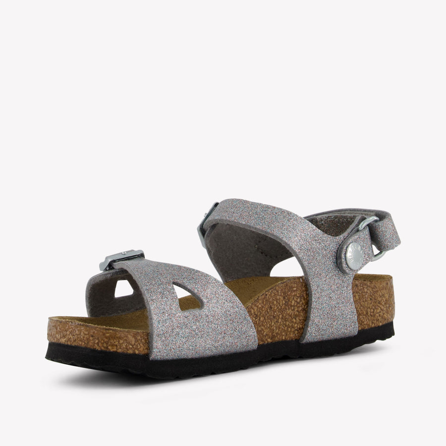 Birkenstock Girls Sandals  Silver