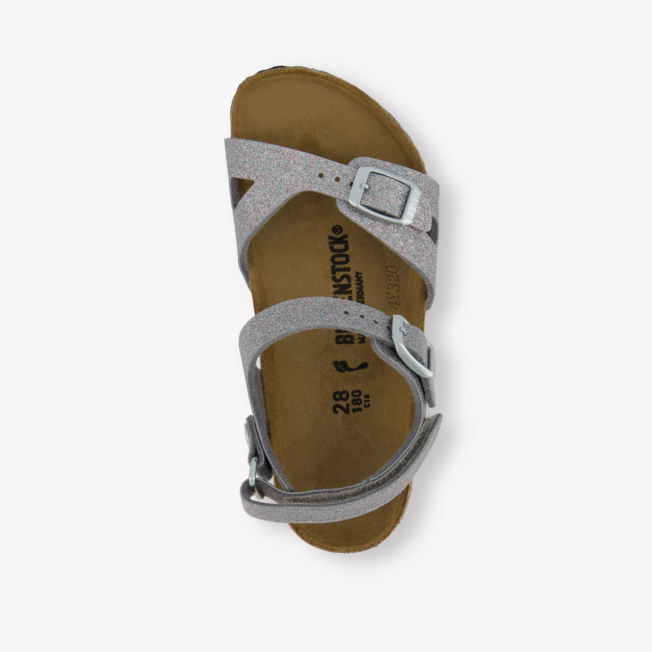 Birkenstock Girls Sandals  Silver