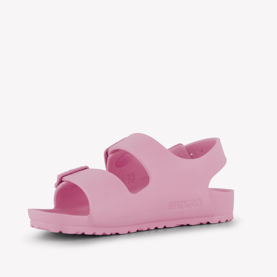 Birkenstock Girls Sandals In Light Pink