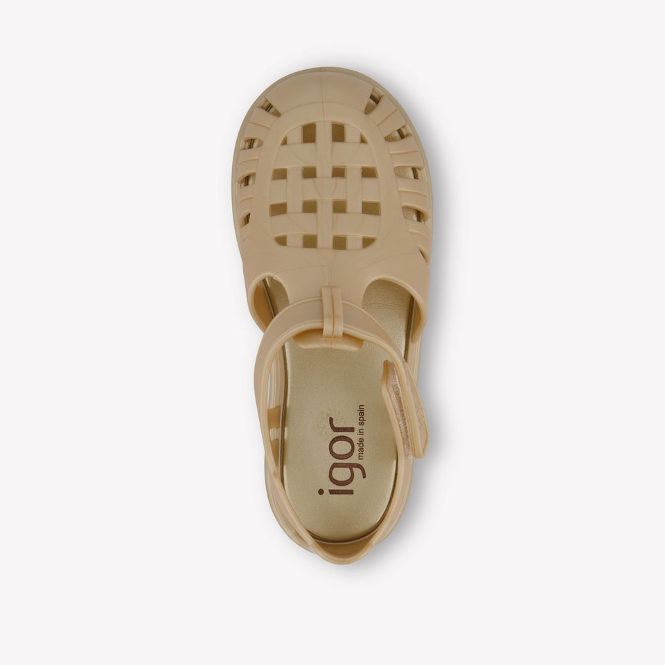 Igor Girls Sandals  Gold